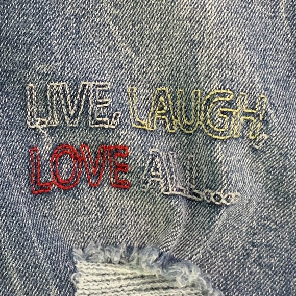 Gently Worn Seven 7 Limited Edition MidRise Stretch Novelty Ashbury Skinny Jeans - Picture 6 of 16